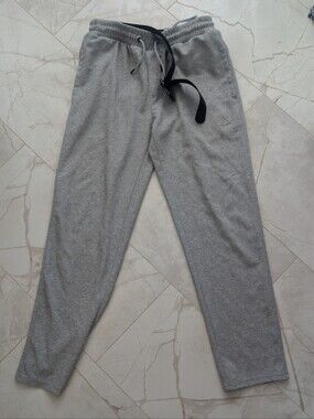 Men's Light Gray Drawstring Joggers - Casual Comfort